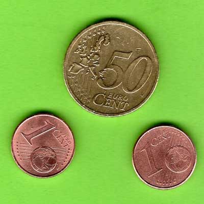 Calcul mental avec des pièces de monnaie