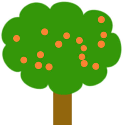 Combien d'abricots sont sur l'arbre ?
